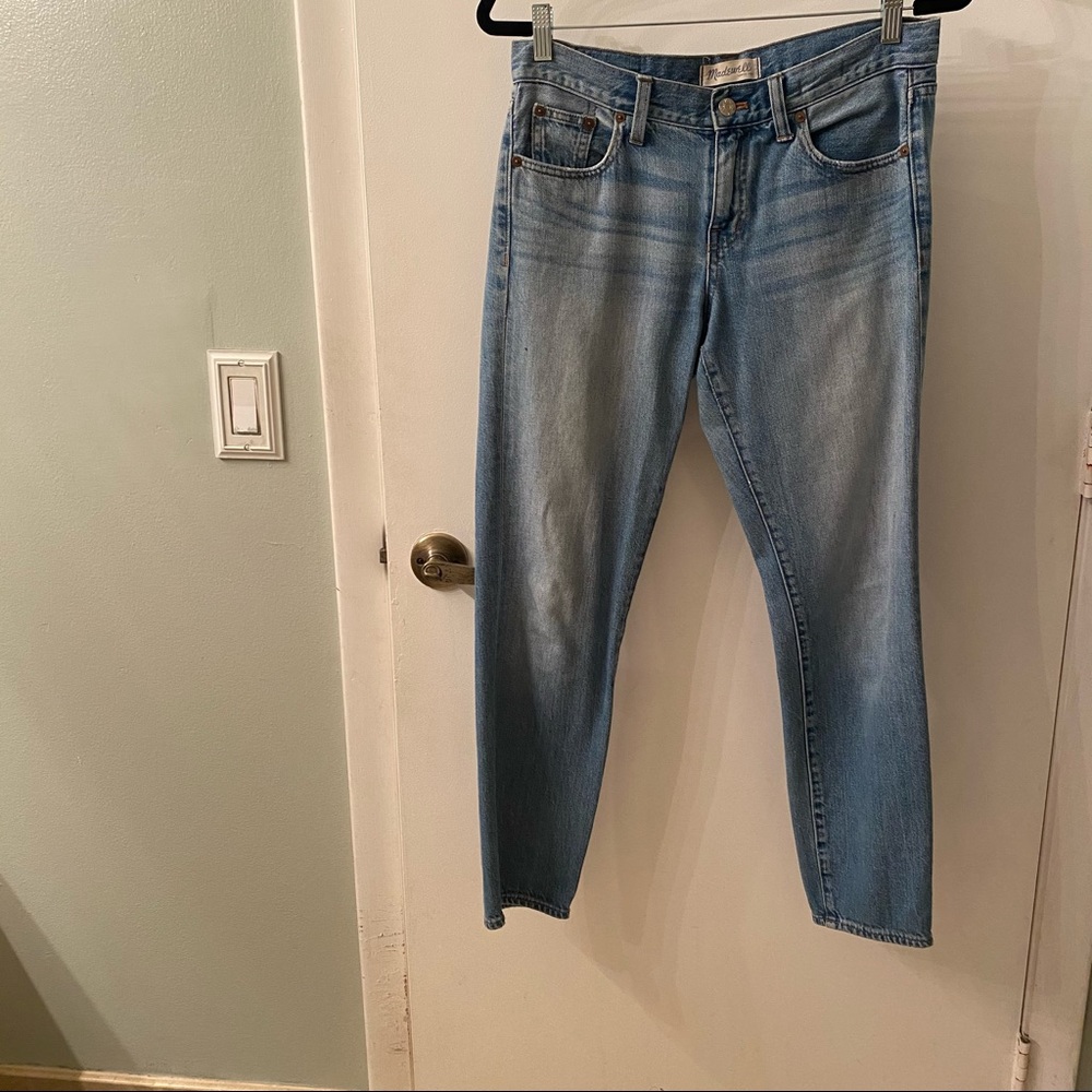 Madewell slim straight mid rise Jeans